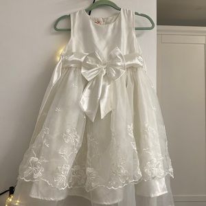 Off white girls dress